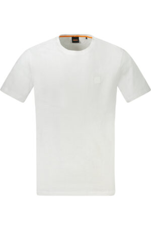 HUGO BOSS T-SHIRT MANICHE CORTE UOMO BIANCO