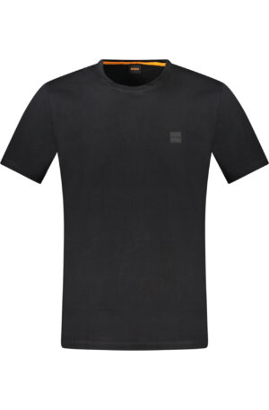 HUGO BOSS T-SHIRT MANICHE CORTE UOMO NERO
