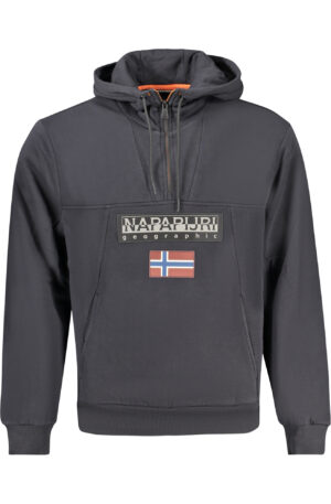 NAPAPIJRI FELPA SENZA ZIP UOMO NERO