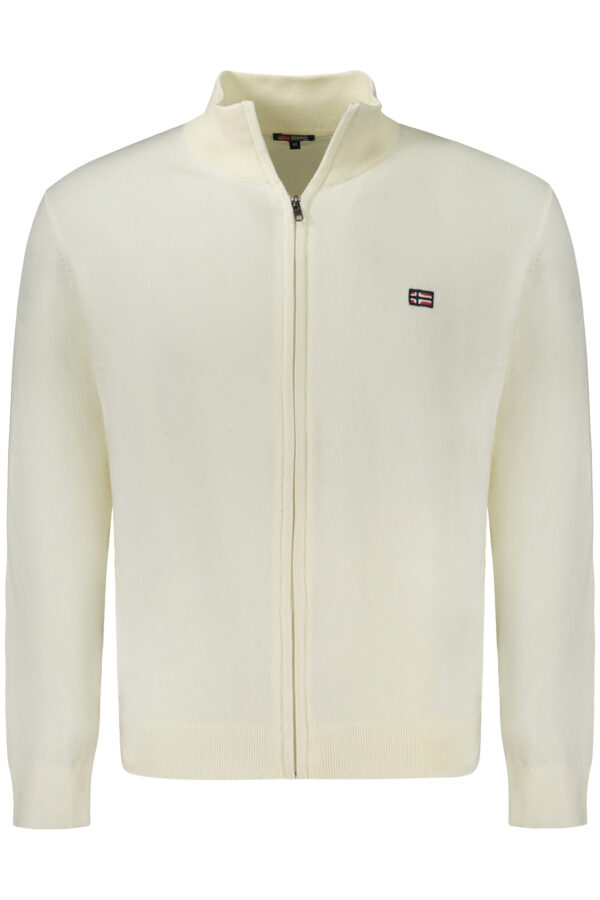 NORWAY 1963 CARDIGAN UOMO BIANCO