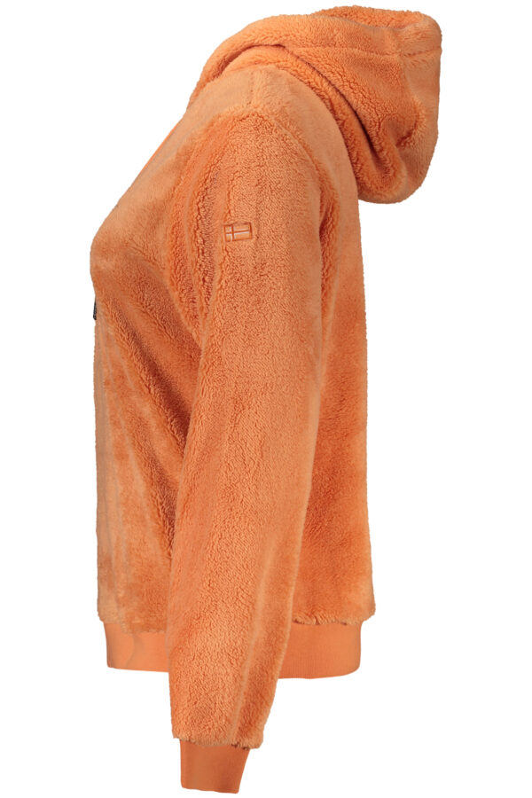 NORWAY 1963 FELPA SENZA ZIP DONNA ARANCIO - immagine 3