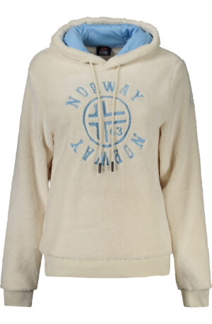 NORWAY 1963 FELPA SENZA ZIP DONNA BIANCO