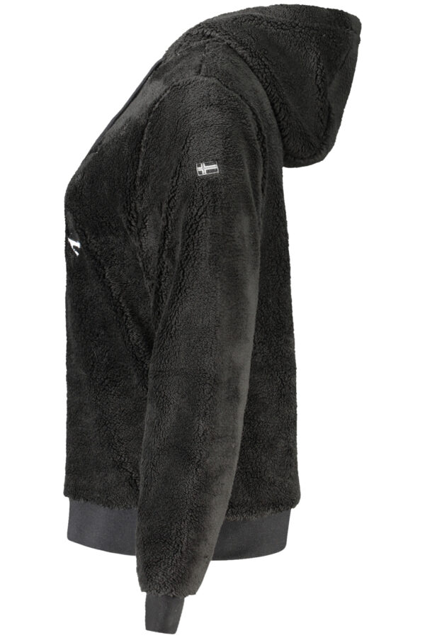 NORWAY 1963 FELPA SENZA ZIP DONNA NERO - immagine 3