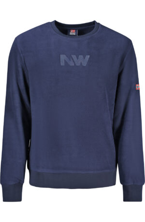 NORWAY 1963 FELPA SENZA ZIP UOMO BLU
