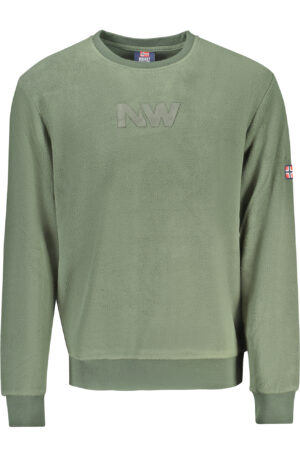 NORWAY 1963 FELPA SENZA ZIP UOMO VERDE