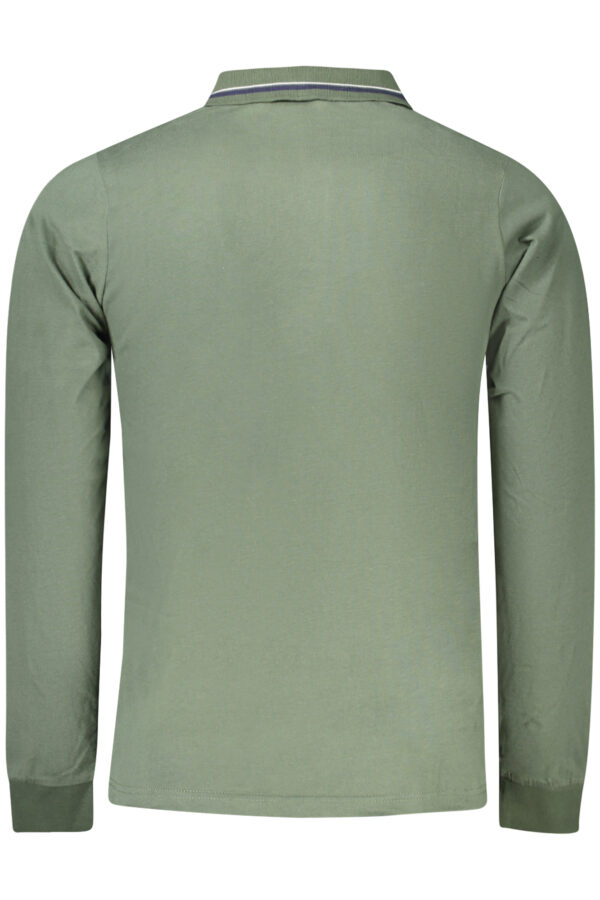 NORWAY 1963 POLO MANICHE LUNGHE UOMO VERDE - immagine 2