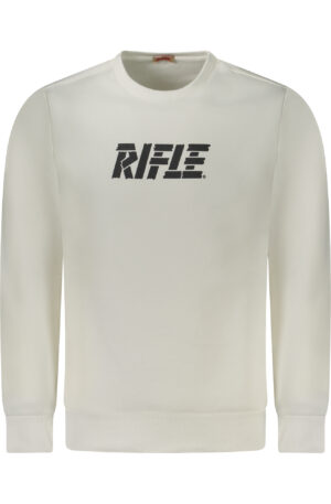 RIFLE FELPA SENZA ZIP UOMO BIANCO