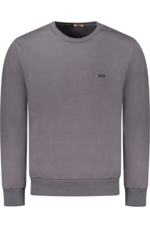 RIFLE FELPA SENZA ZIP UOMO GRIGIO