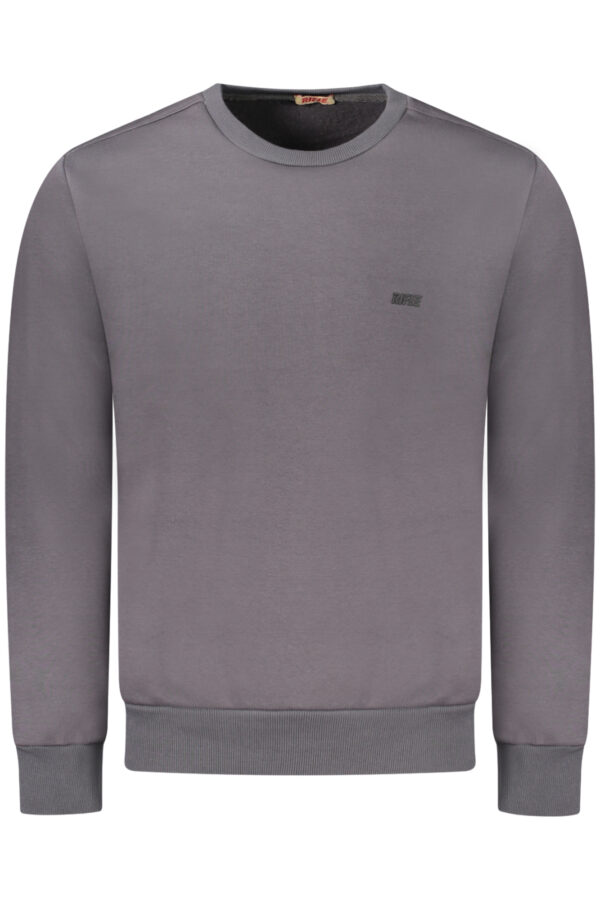 RIFLE FELPA SENZA ZIP UOMO GRIGIO