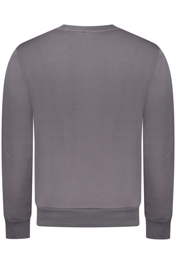 RIFLE FELPA SENZA ZIP UOMO GRIGIO - immagine 2