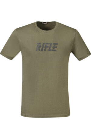 RIFLE T-SHIRT MANICHE CORTE UOMO VERDE
