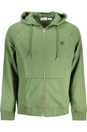 TIMBERLAND FELPA CON ZIP UOMO VERDE