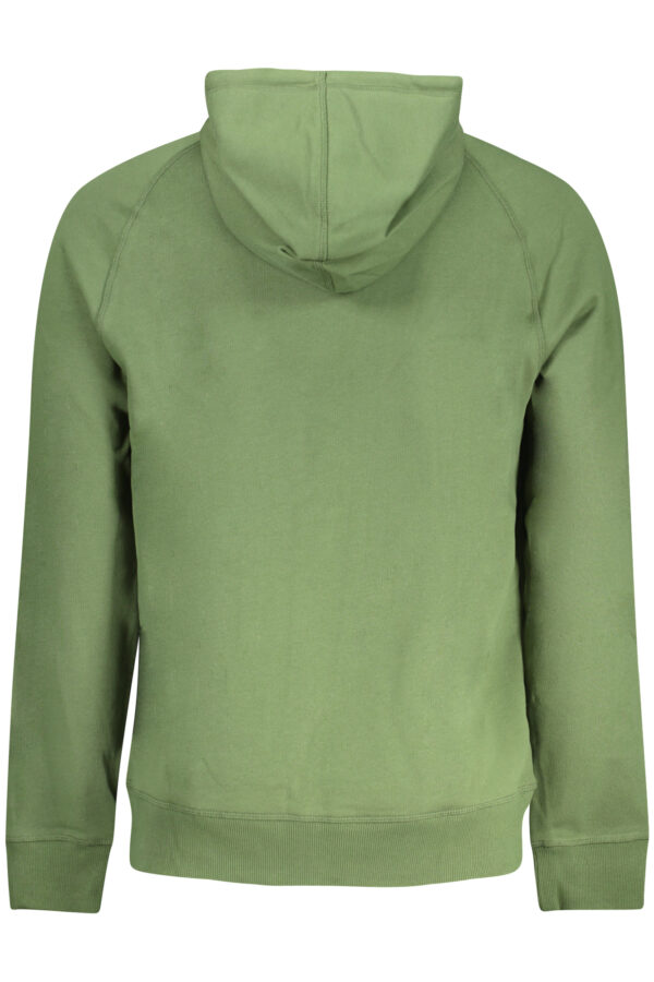 TIMBERLAND FELPA CON ZIP UOMO VERDE - immagine 2