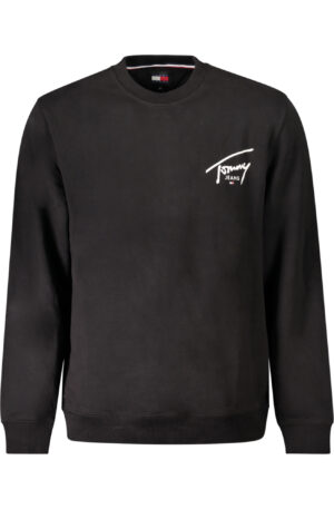 TOMMY HILFIGER FELPA SENZA ZIP UOMO NERO