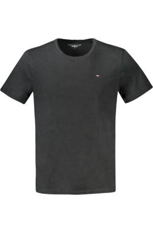 TOMMY HILFIGER T-SHIRT MANICHE CORTE UOMO NERO