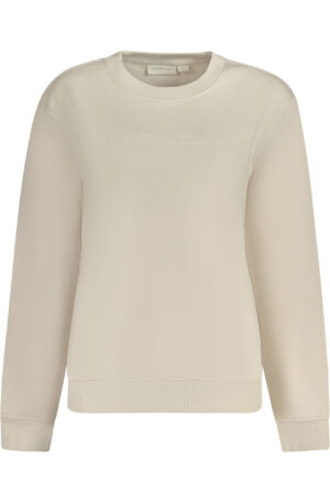 CALVIN KLEIN FELPA SENZA ZIP DONNA BEIGE