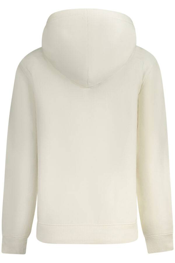CALVIN KLEIN FELPA SENZA ZIP DONNA BIANCO - immagine 2
