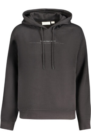 CALVIN KLEIN FELPA SENZA ZIP DONNA NERO