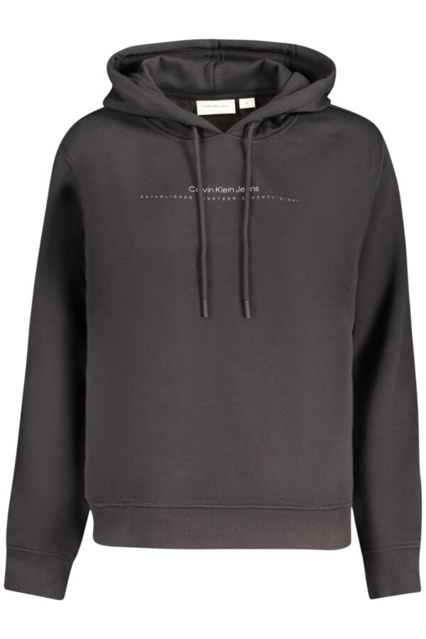 CALVIN KLEIN FELPA SENZA ZIP DONNA NERO