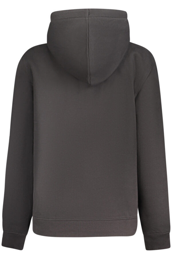 CALVIN KLEIN FELPA SENZA ZIP DONNA NERO - immagine 2