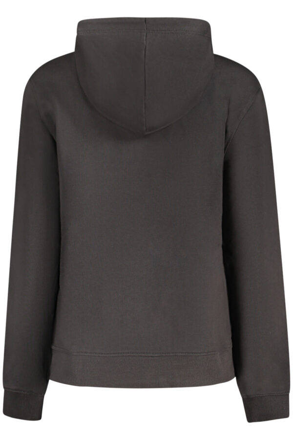 CALVIN KLEIN FELPA SENZA ZIP DONNA NERO - immagine 2
