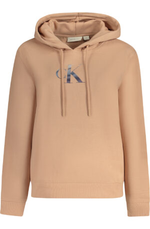 CALVIN KLEIN FELPA SENZA ZIP DONNA ROSA