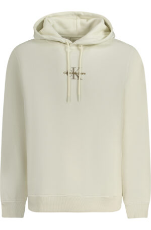 CALVIN KLEIN FELPA SENZA ZIP UOMO BIANCO