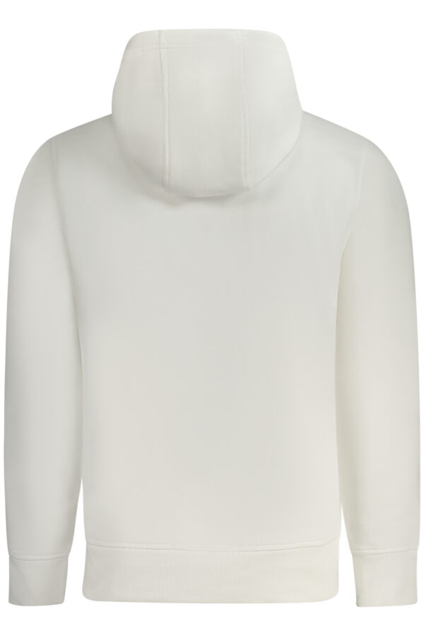 CALVIN KLEIN FELPA SENZA ZIP UOMO BIANCO - immagine 2