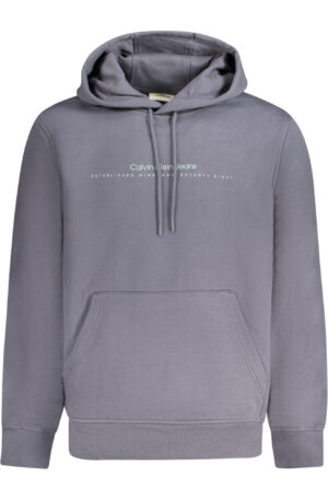CALVIN KLEIN FELPA SENZA ZIP UOMO BLU