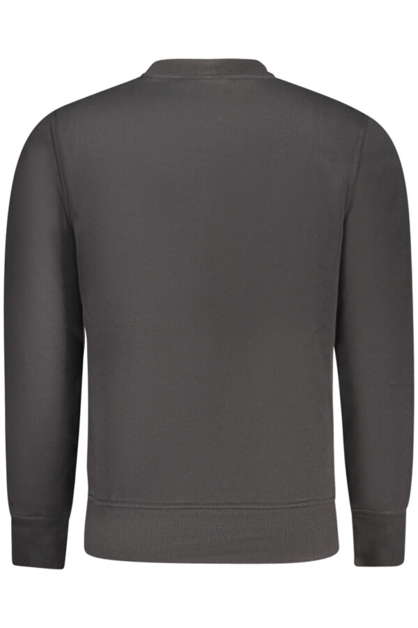 CALVIN KLEIN FELPA SENZA ZIP UOMO NERO - immagine 2