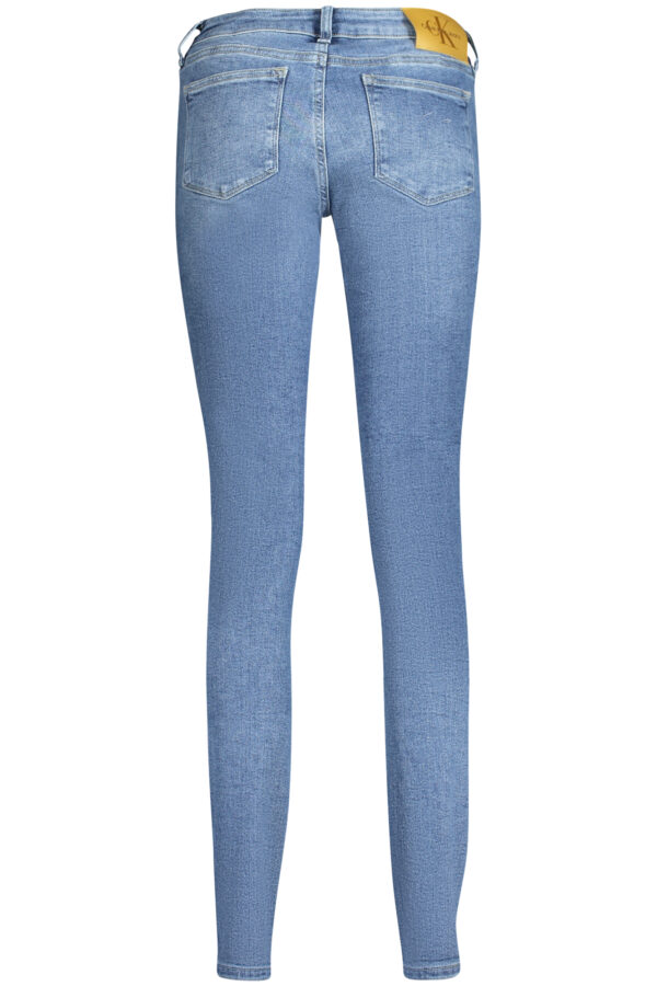 CALVIN KLEIN JEANS DENIM DONNA BLU - immagine 2