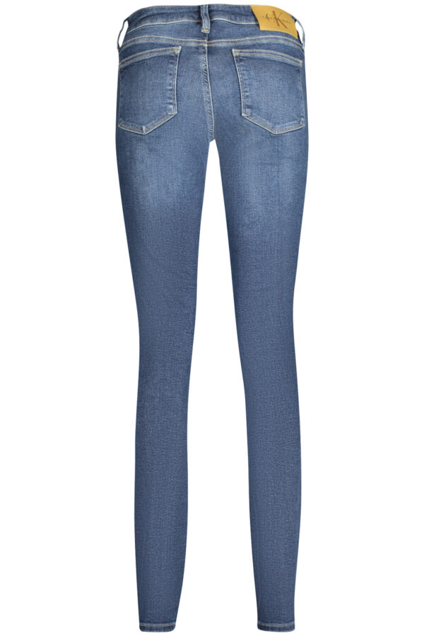 CALVIN KLEIN JEANS DENIM DONNA BLU - immagine 2