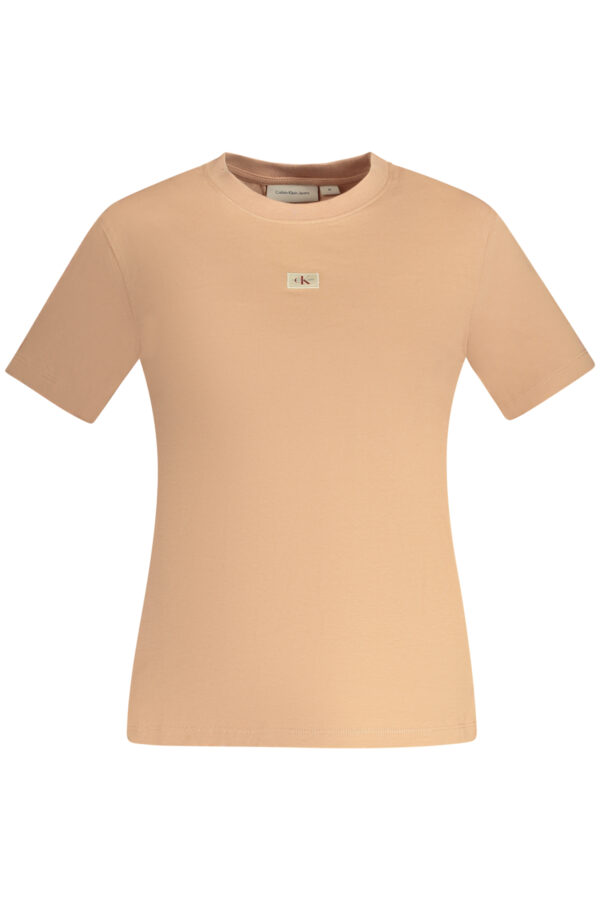 CALVIN KLEIN T-SHIRT MANICHE CORTE DONNA ROSA