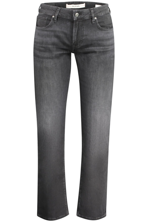 GUESS JEANS JEANS DENIM UOMO NERO