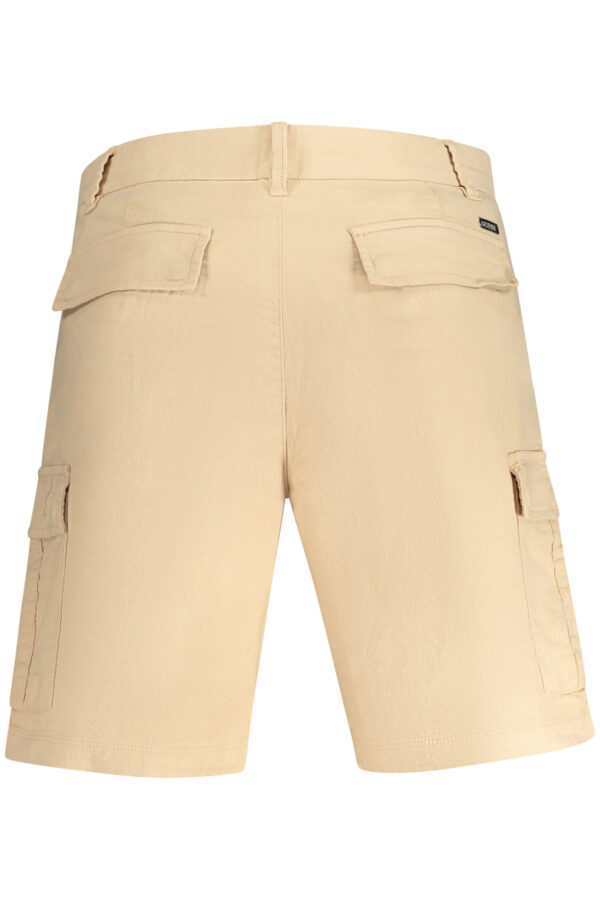 GUESS JEANS PANTALONE BERMUDA UOMO BEIGE - immagine 2