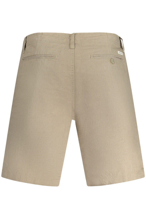 GUESS JEANS PANTALONE BERMUDA UOMO MARRONE - immagine 2