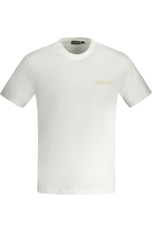 NAPAPIJRI T-SHIRT MANICHE CORTE UOMO BIANCO
