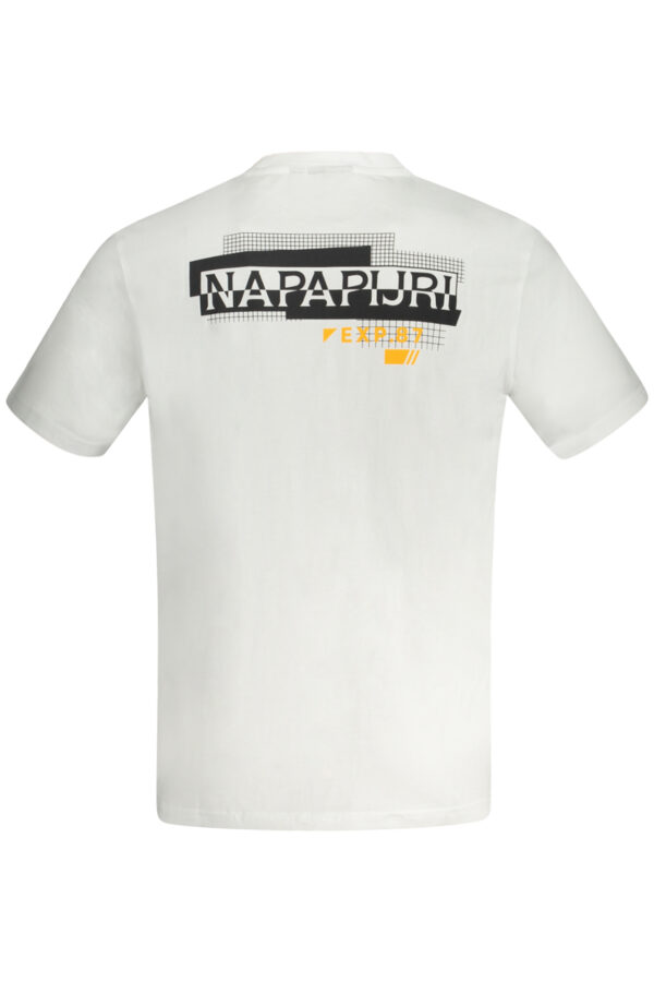 NAPAPIJRI T-SHIRT MANICHE CORTE UOMO BIANCO - immagine 2