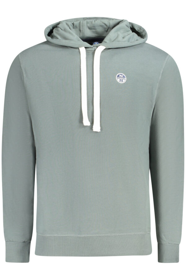NORTH SAILS FELPA SENZA ZIP UOMO VERDE