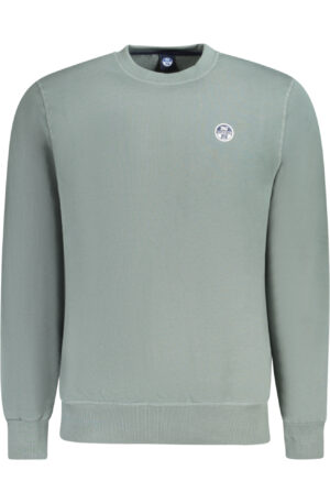 NORTH SAILS FELPA SENZA ZIP UOMO VERDE