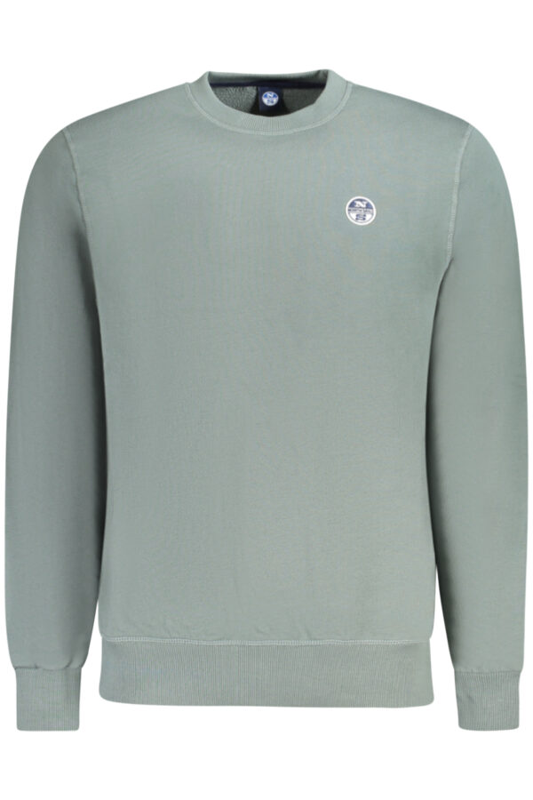 NORTH SAILS FELPA SENZA ZIP UOMO VERDE