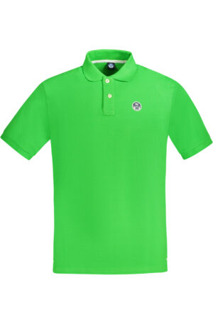 NORTH SAILS POLO MANICHE CORTE UOMO VERDE