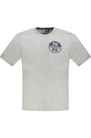 NORTH SAILS T-SHIRT MANICHE CORTE UOMO GRIGIO
