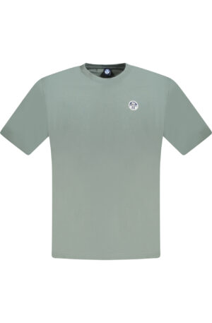 NORTH SAILS T-SHIRT MANICHE CORTE UOMO VERDE