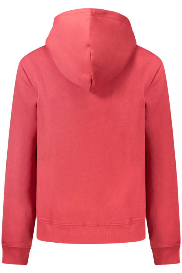 TOMMY HILFIGER FELPA SENZA ZIP DONNA ROSSO - immagine 2