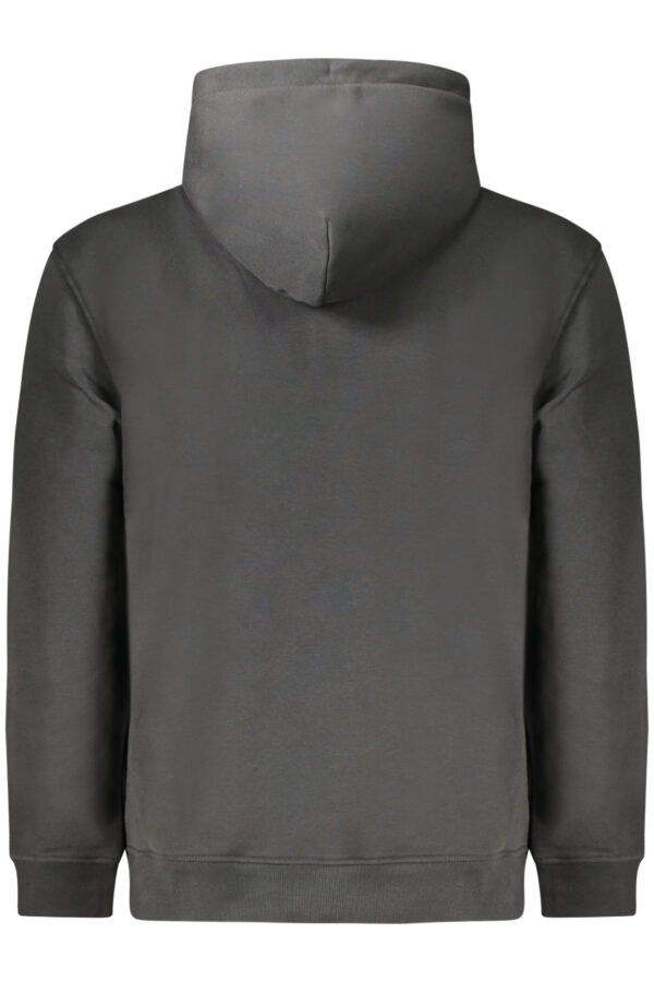 TOMMY HILFIGER FELPA SENZA ZIP UOMO NERO - immagine 2