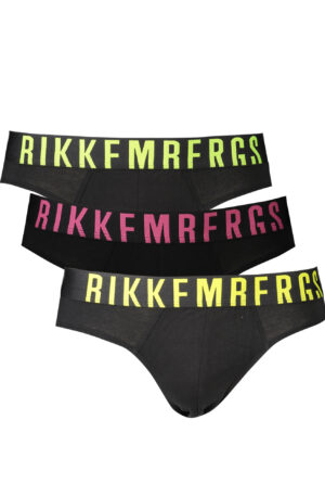 BIKKEMBERGS SLIP UOMO NERO