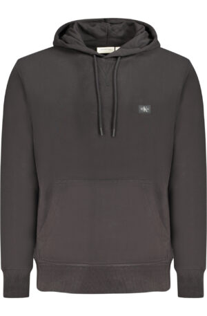 CALVIN KLEIN FELPA SENZA ZIP UOMO NERO