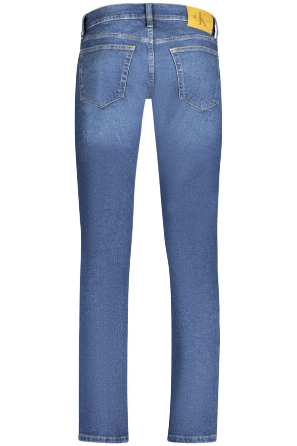 CALVIN KLEIN JEANS DENIM UOMO BLU - immagine 2