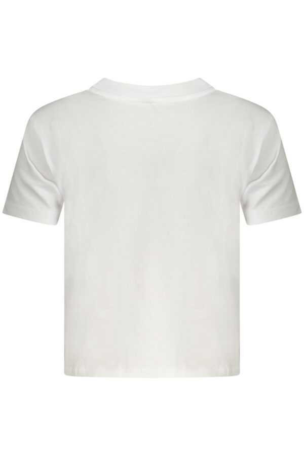 CALVIN KLEIN T-SHIRT MANICHE CORTE DONNA BIANCO - immagine 2